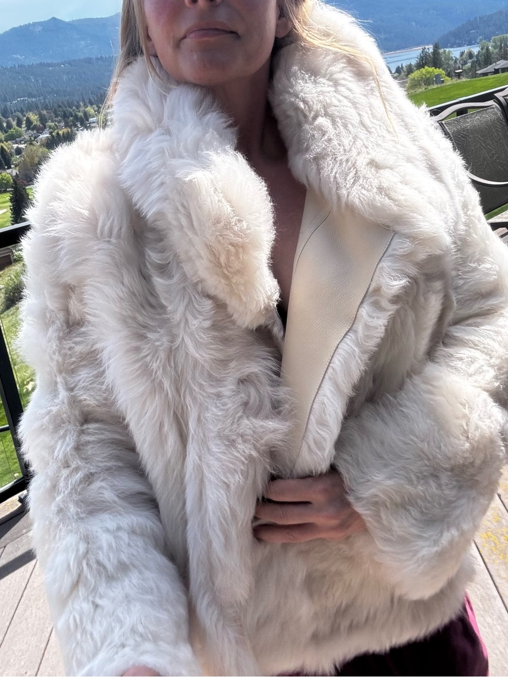 GORSKI Luxury Shearling Lamb Reversible Jacket